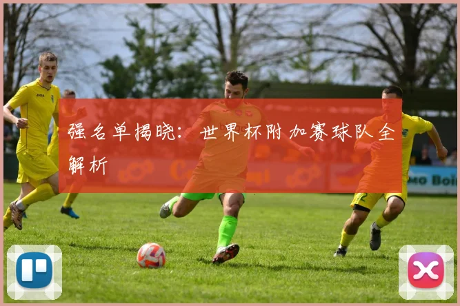 强名单揭晓：世界杯附加赛球队全解析